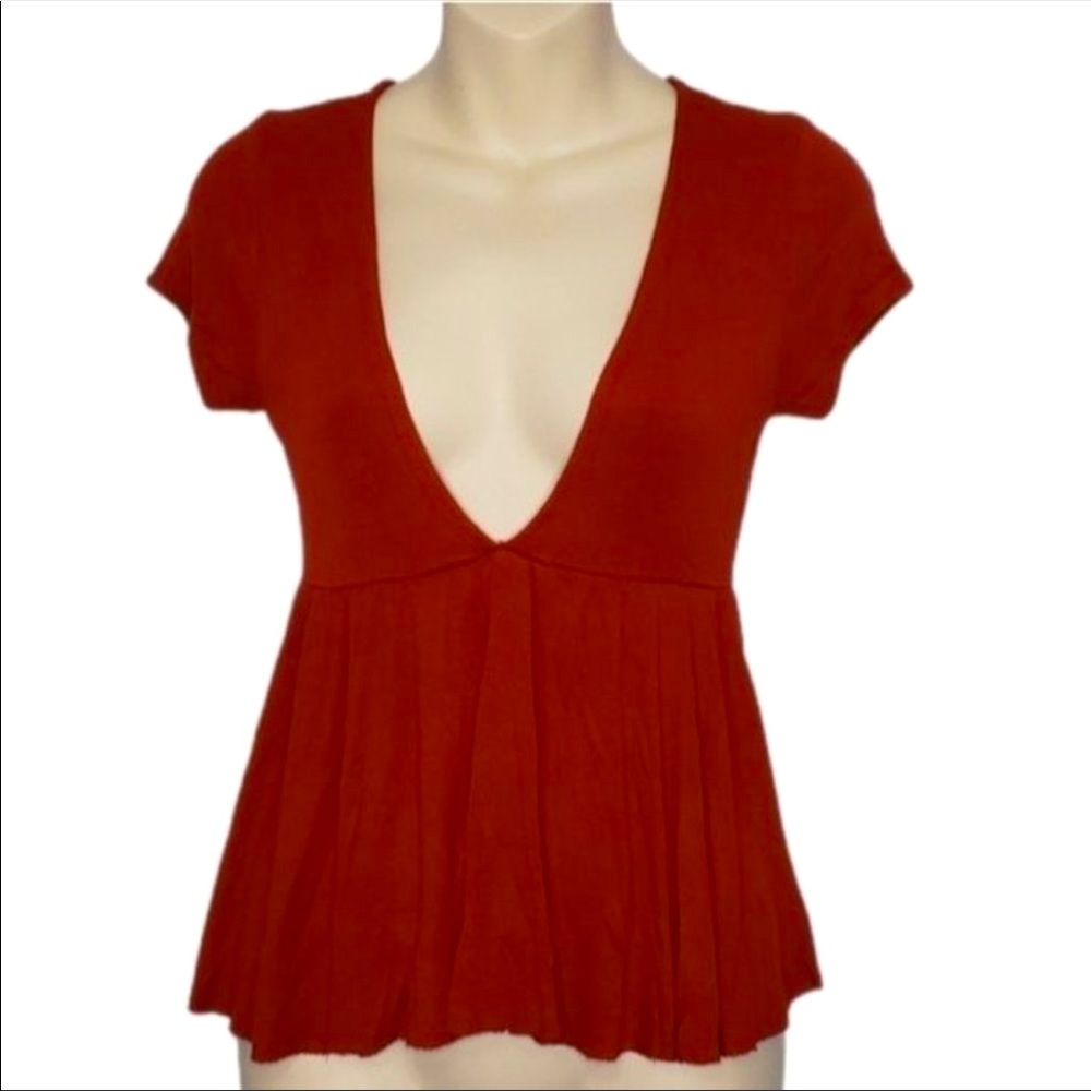Urban Outfitters Deep V Top